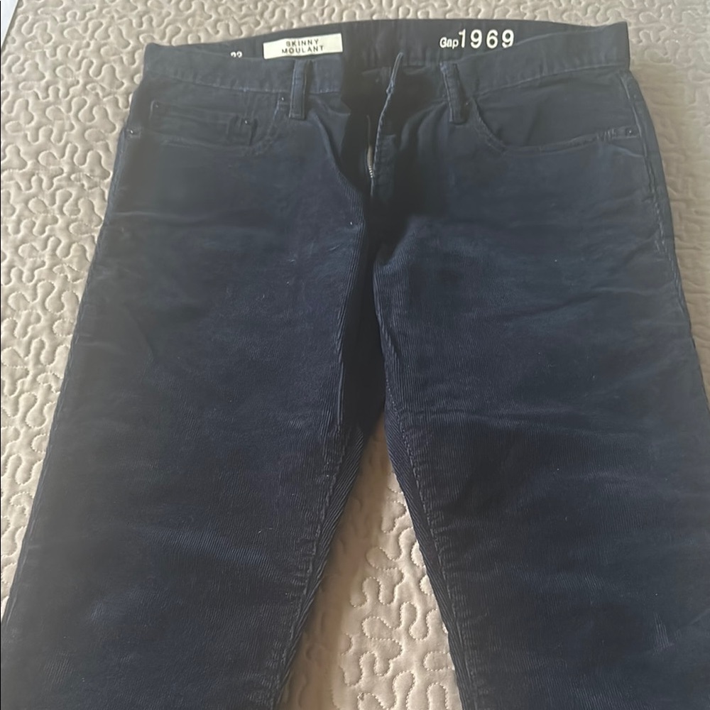 Men's Black Gap 1969 Stretch Cords